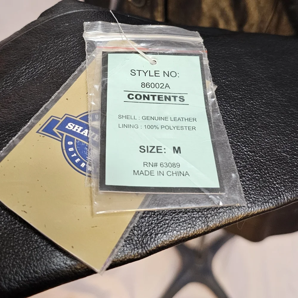 NWT Vintage Shaver Lake Real Leather Jacket - Picture 3 of 6